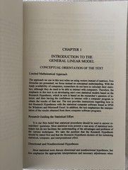 DESIGNING GENERAL LINEAR MODELS TO TEST RESEARCH HYPOTHESES, 2012