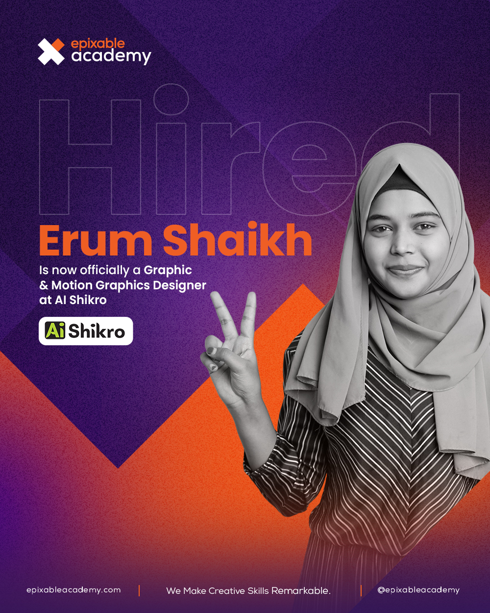 EA_ERUM STUDENT HIRED