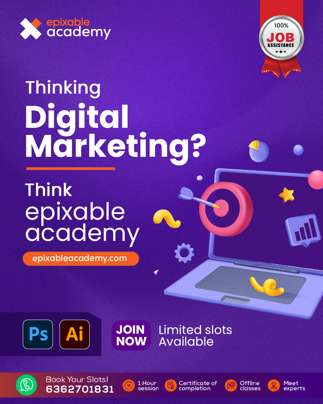 Digital Marketing course for freshers in Mysore