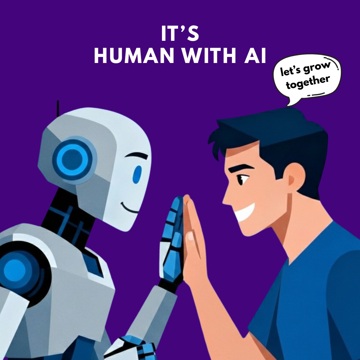 Human with AI